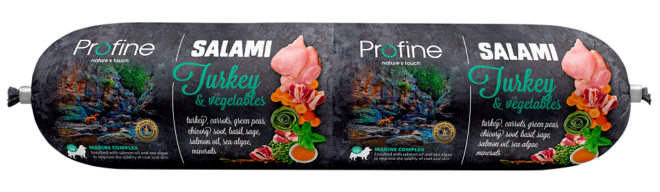 Profine SALAMI kalkoen met groenten 800 gr