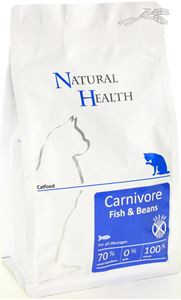 Natural Health kattenvoer Carnivore Fish & Beans 400 gr